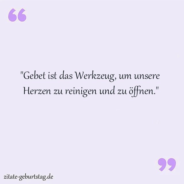 Gebet Sprüche Und Zitate