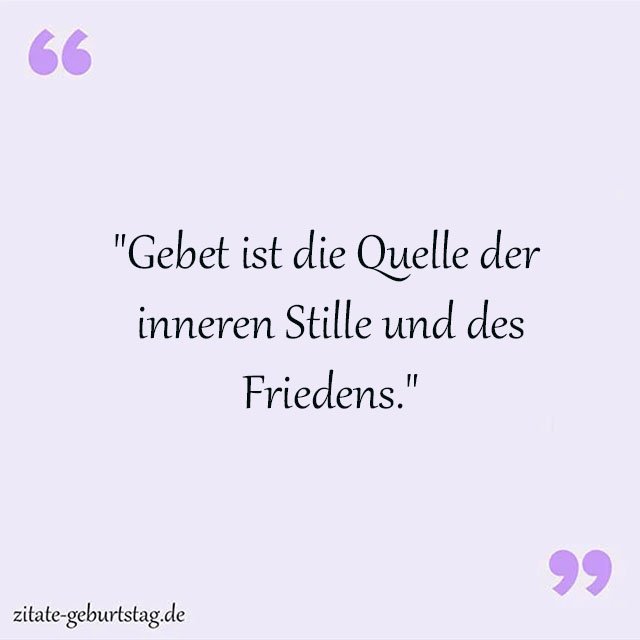 Gebet Sprüche Und Zitate