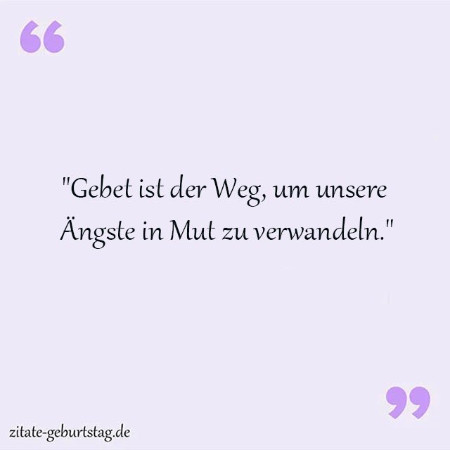 Gebet Sprüche Und Zitate