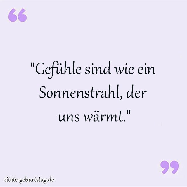 Gefühl Sprüche Und Zitate
