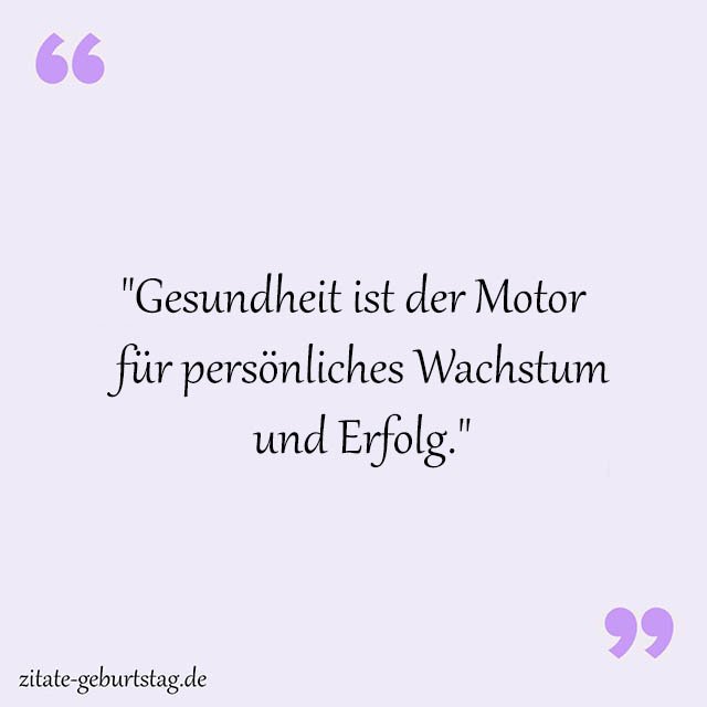 Gesundheit Sprüche Und Zitate