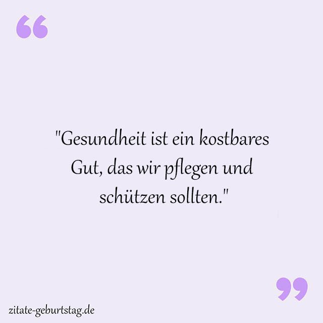 Gesundheit Sprüche Und Zitate