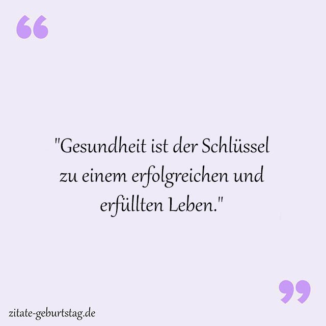 Gesundheit Sprüche Und Zitate