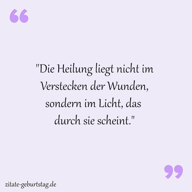 Heilung Sprüche Und Zitate
