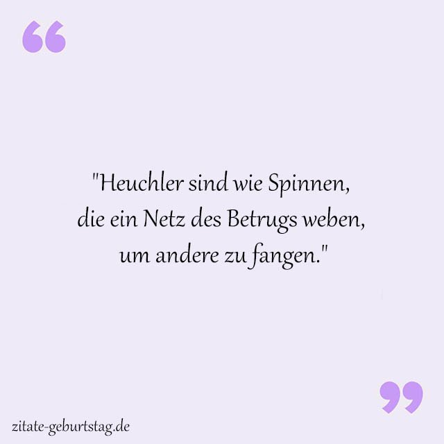 Heuchler Sprüche Und Zitate