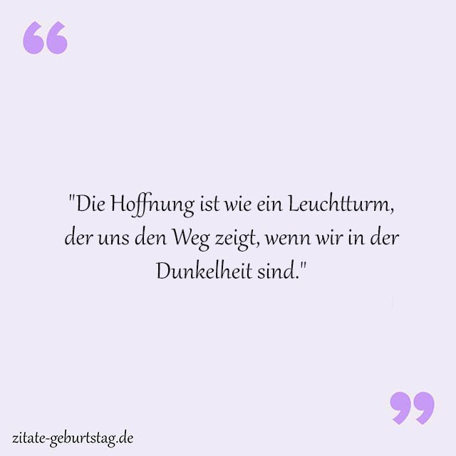 Hoffnung Sprüche Und Zitate