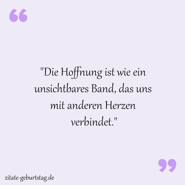 Hoffnung Sprüche Und Zitate