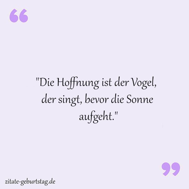Hoffnung Sprüche Und Zitate