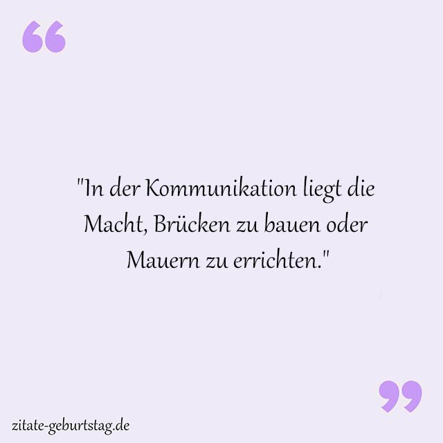 Kommunikation Sprüche Und Zitate