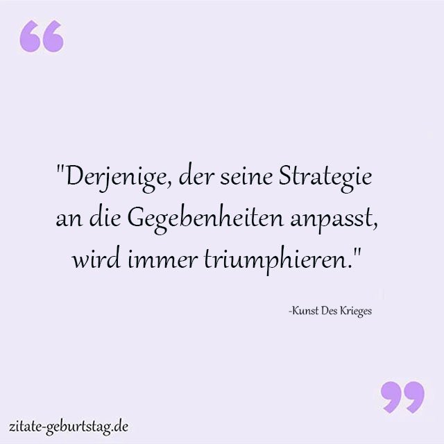 Kunst Des Krieges Sprüche Und Zitate