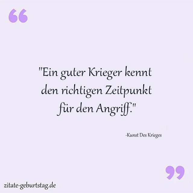 Kunst Des Krieges Sprüche Und Zitate