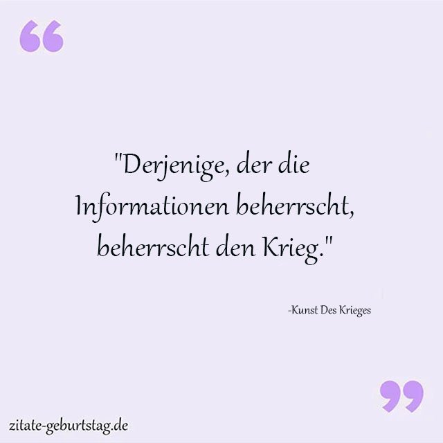 Kunst Des Krieges Sprüche Und Zitate