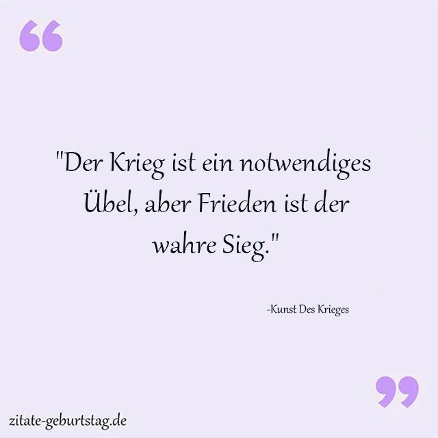 Kunst Des Krieges Sprüche Und Zitate