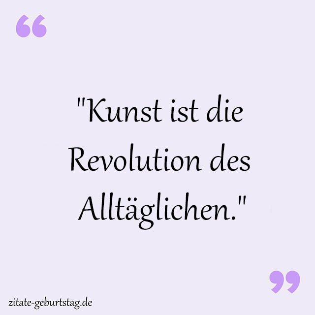 Kunst Sprüche Und Zitate