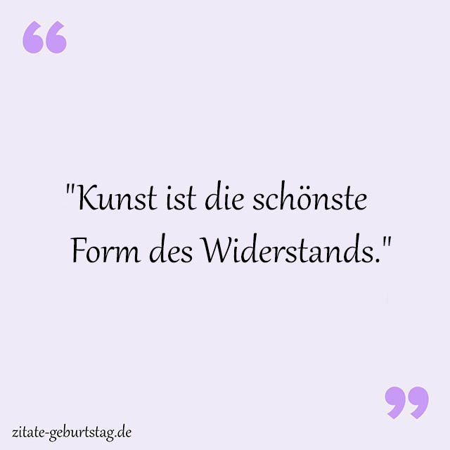 Kunst Sprüche Und Zitate