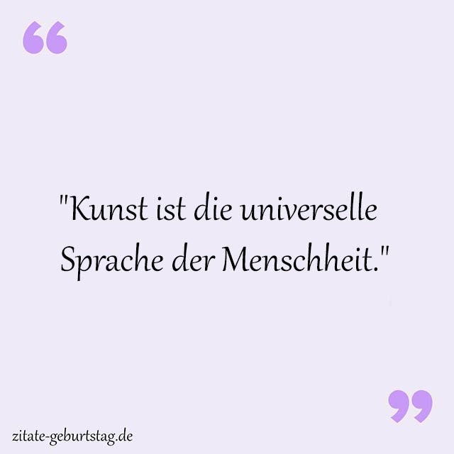 Kunst Sprüche Und Zitate