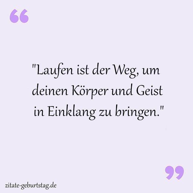 Laufen Sprüche Und Zitate