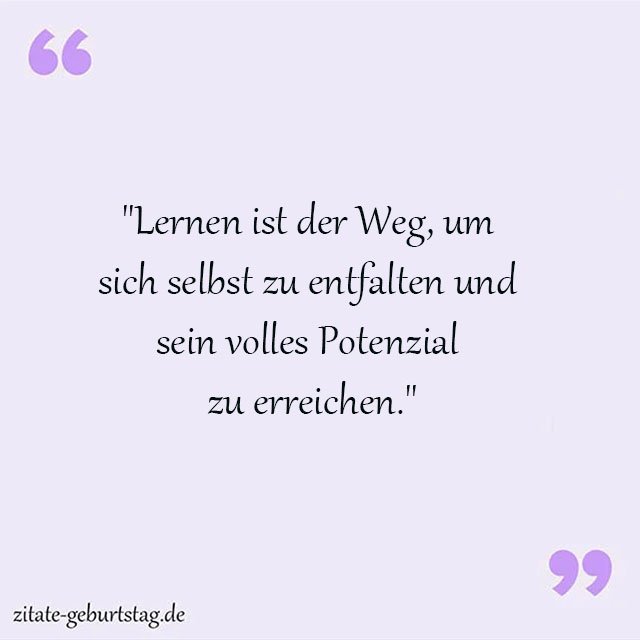 Lernen Sprüche Und Zitate
