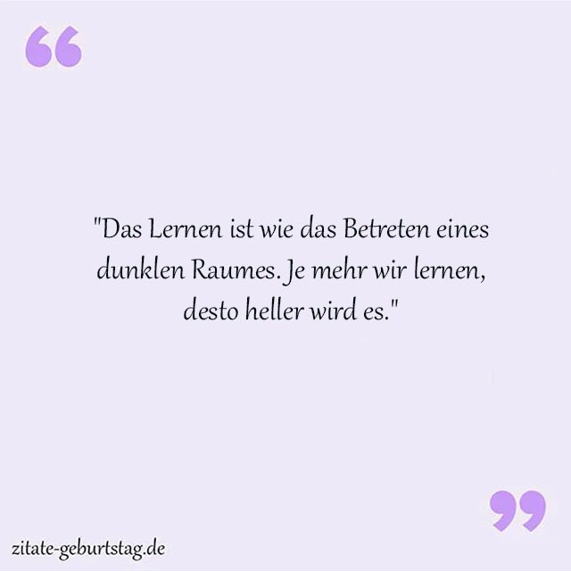 Lernen Sprüche Und Zitate