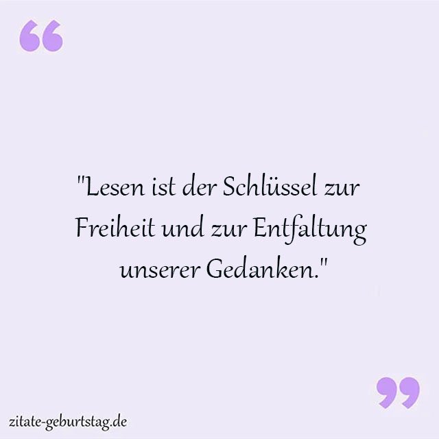 Lesen Sprüche Und Zitate