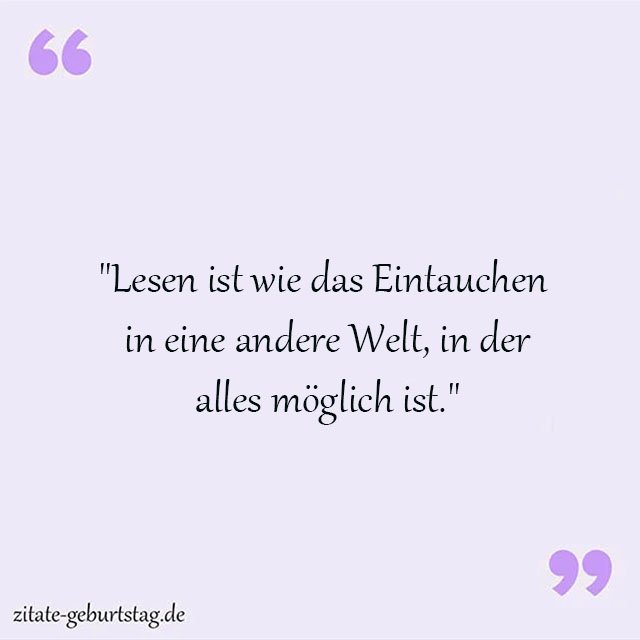 Lesen Sprüche Und Zitate