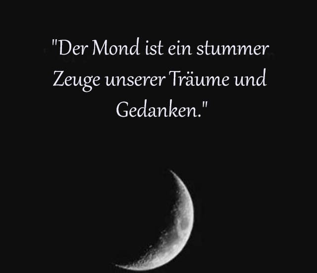 Mond Sprüche Und Zitate