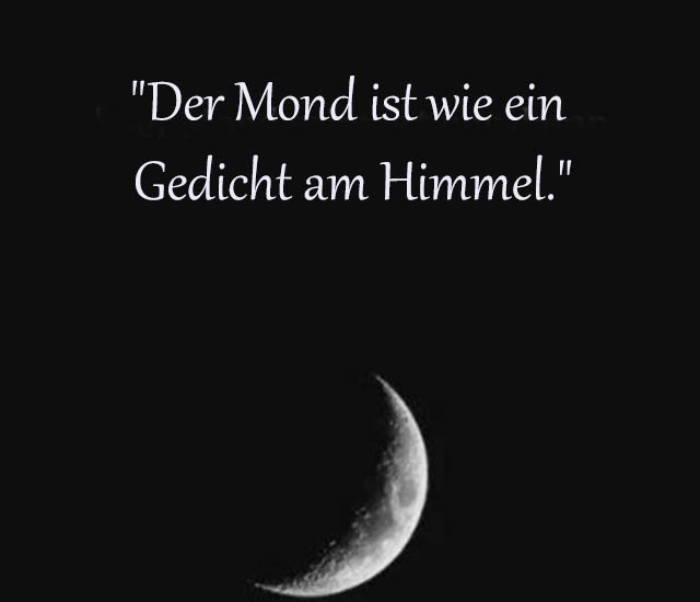 Mond Sprüche Und Zitate