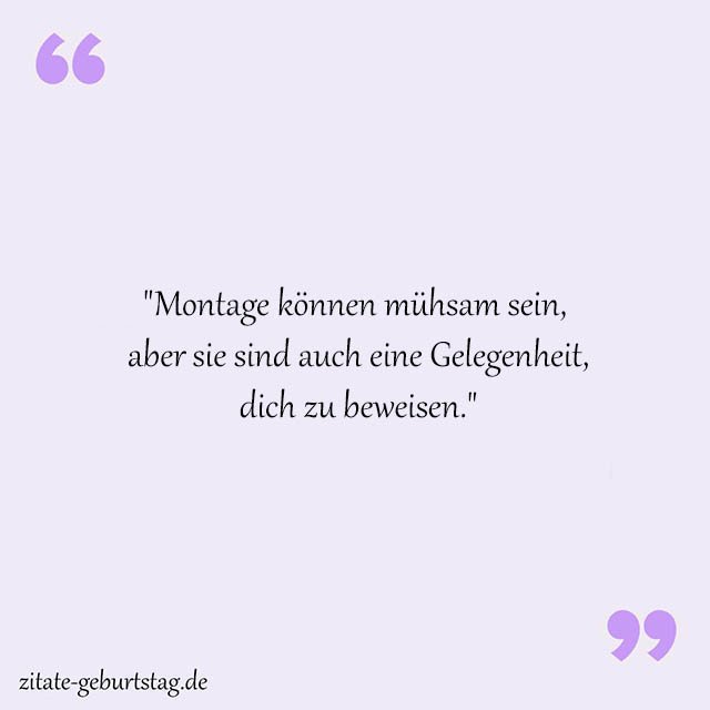 Montag Sprüche Und Zitate