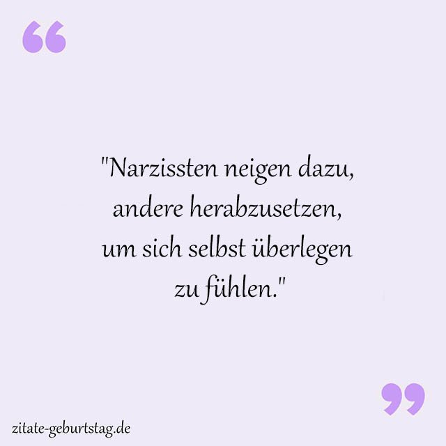 Narzisst Sprüche Und Zitate