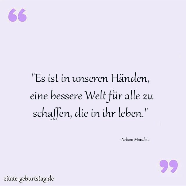 Nelson Mandela Sprüche Und Zitate