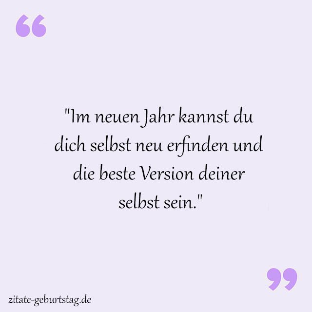 Neujahr Sprüche Und Zitate
