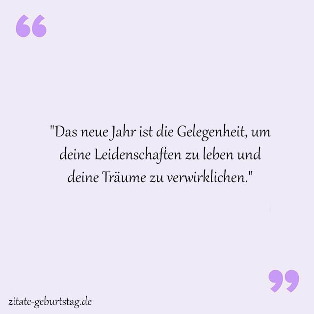Neujahr Sprüche Und Zitate