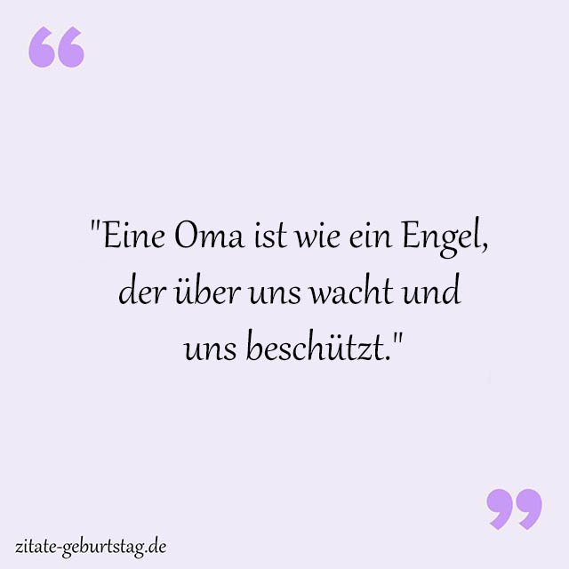 Oma Sprüche Und Zitate