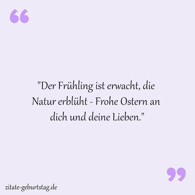 Ostern Sprüche Und Zitate