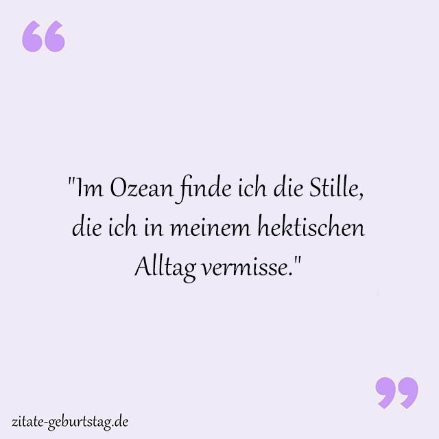 Ozean Sprüche Und Zitate