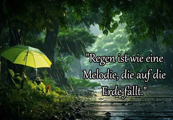 Regen Sprüche Und Zitate