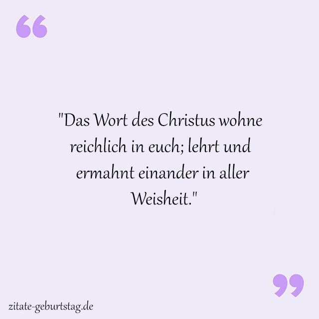 Religiöse Sprüche Und Zitate