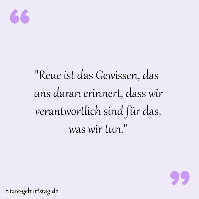 Reue Sprüche Und Zitate