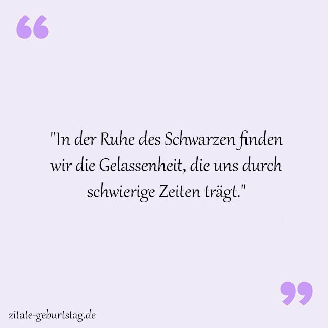 Schwarz Sprüche Und Zitate