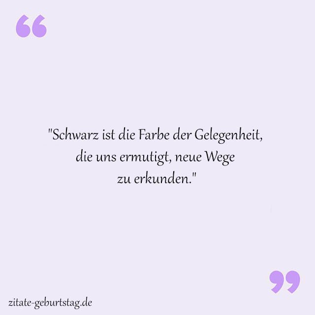 Schwarz Sprüche Und Zitate