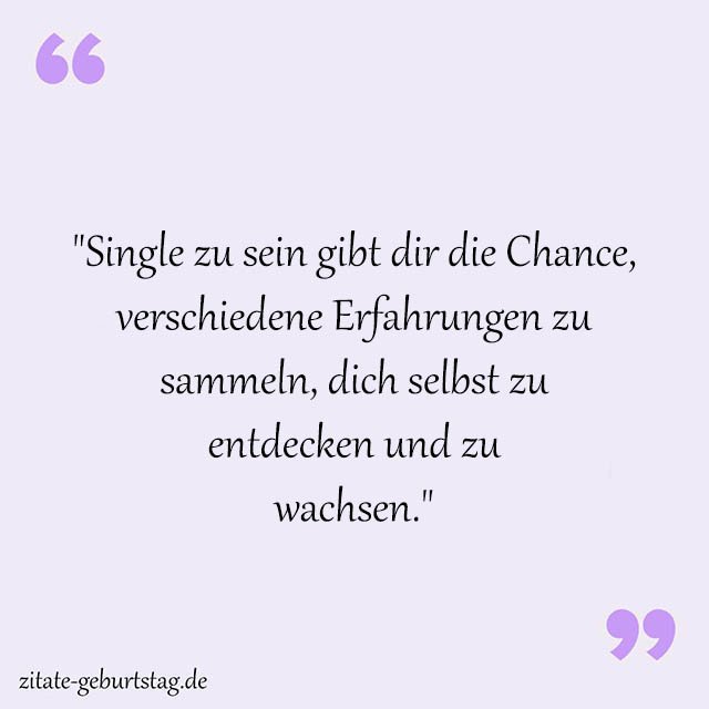 Single Sprüche Und Zitate