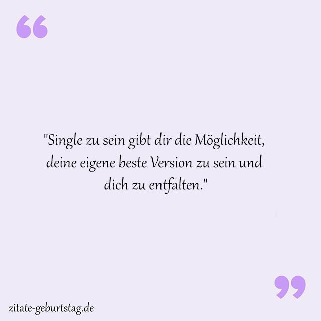 Single Sprüche Und Zitate