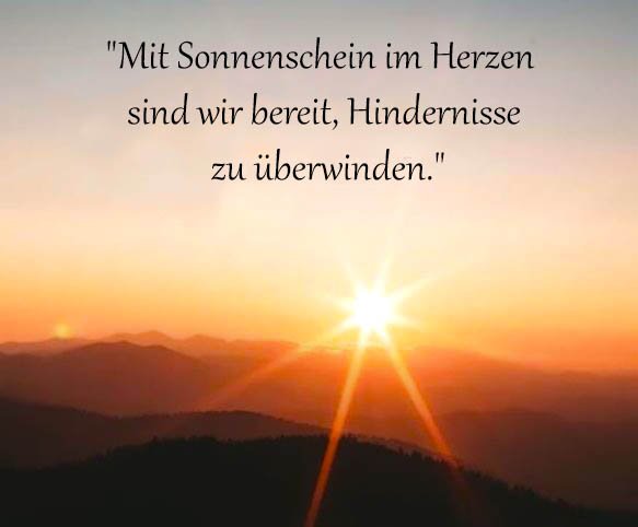 Sonnenschein Sprüche Und Zitate