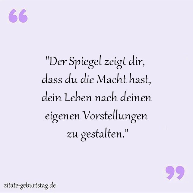 Spiegel Sprüche Und Zitate