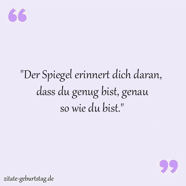 Spiegel Sprüche Und Zitate