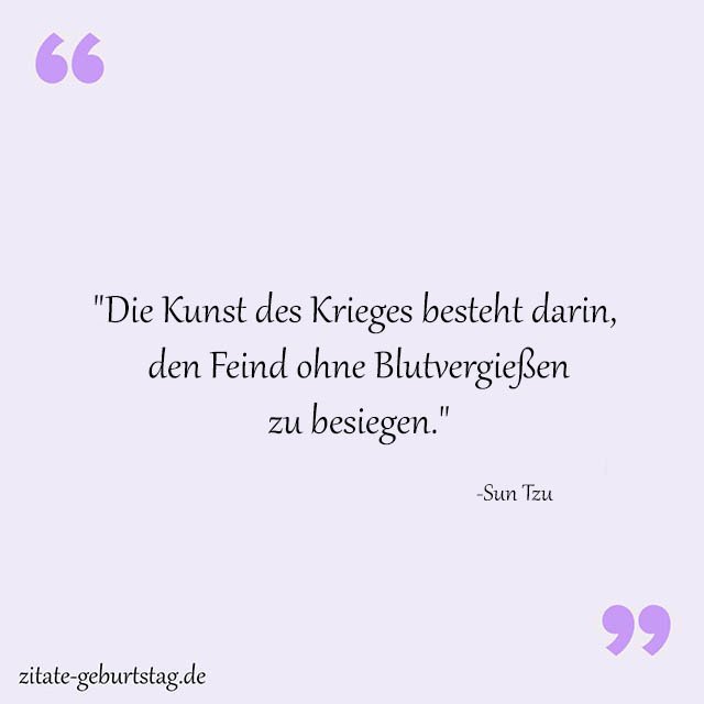 Sun Tzu Sprüche Und Zitate