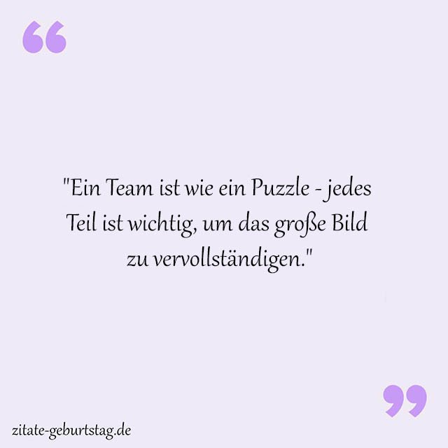 Team Sprüche Und Zitate