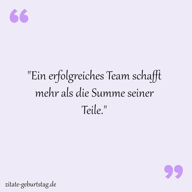Team Sprüche Und Zitate
