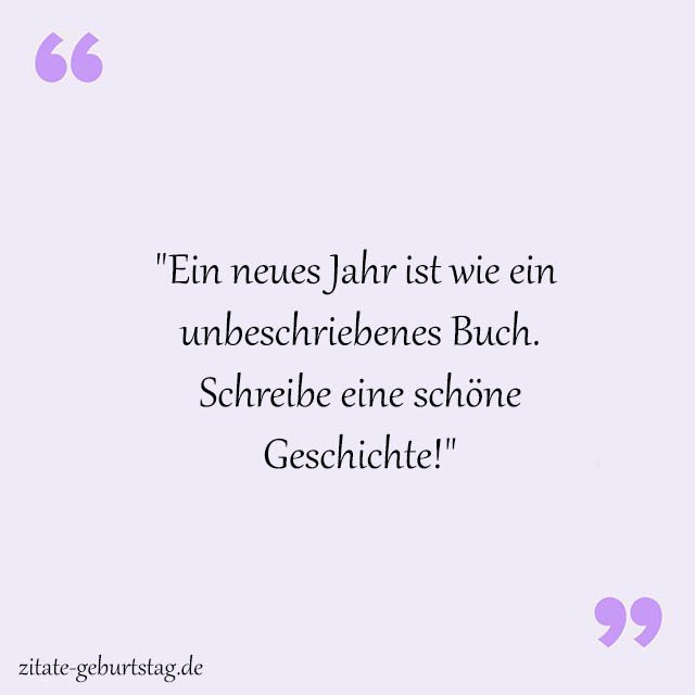 Neujahr Sprüche Und Zitate