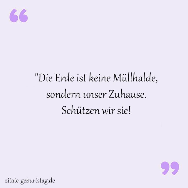 Umwelt Sprüche Und Zitate